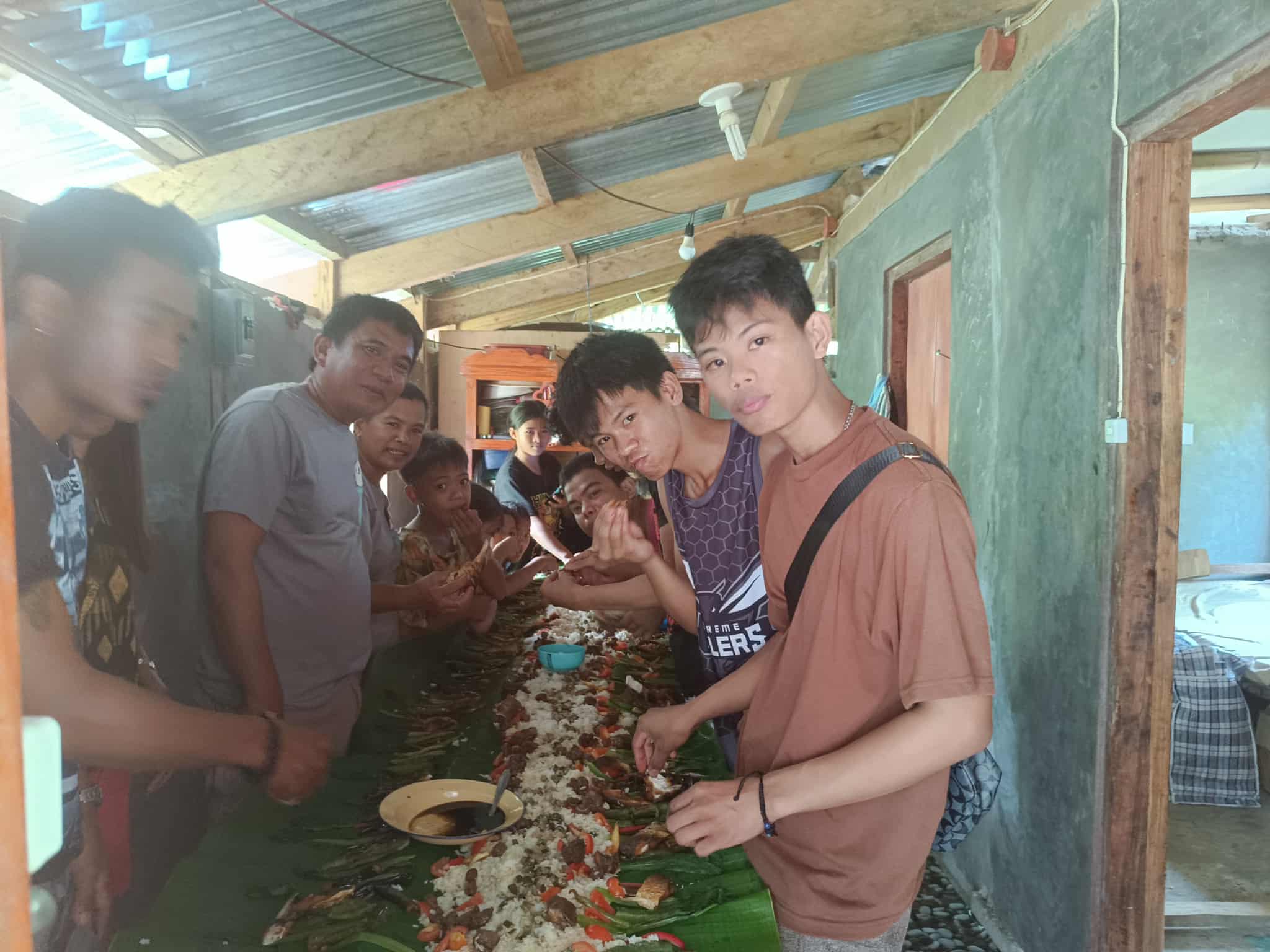 Christmas boodle fight with family