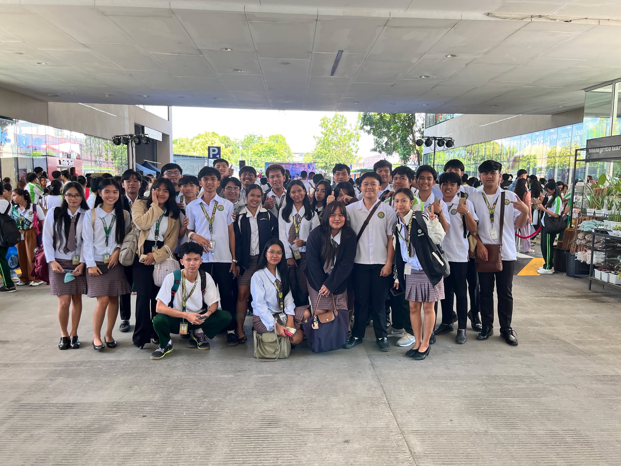 Candid classroom moment