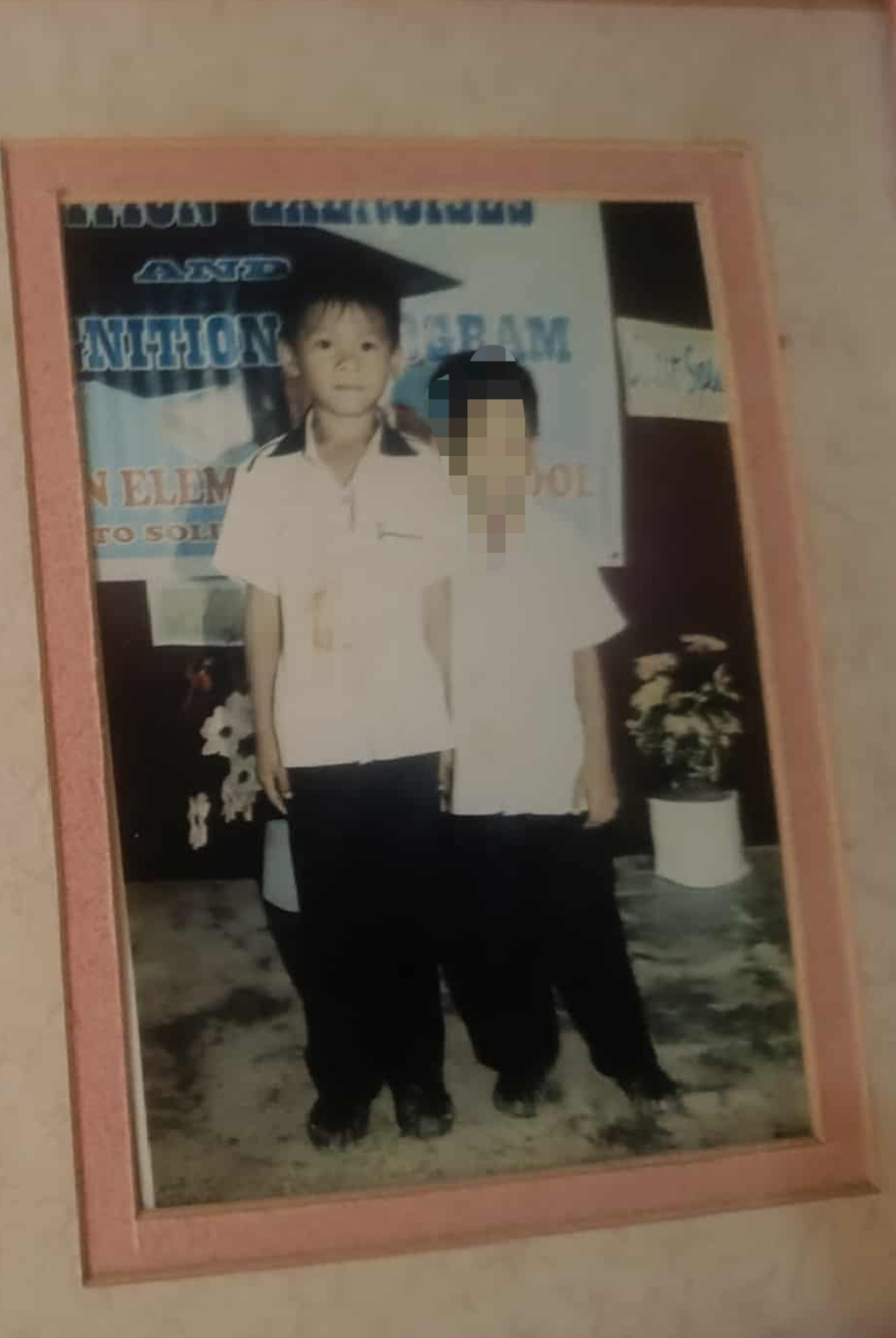 Recognition day with my brother