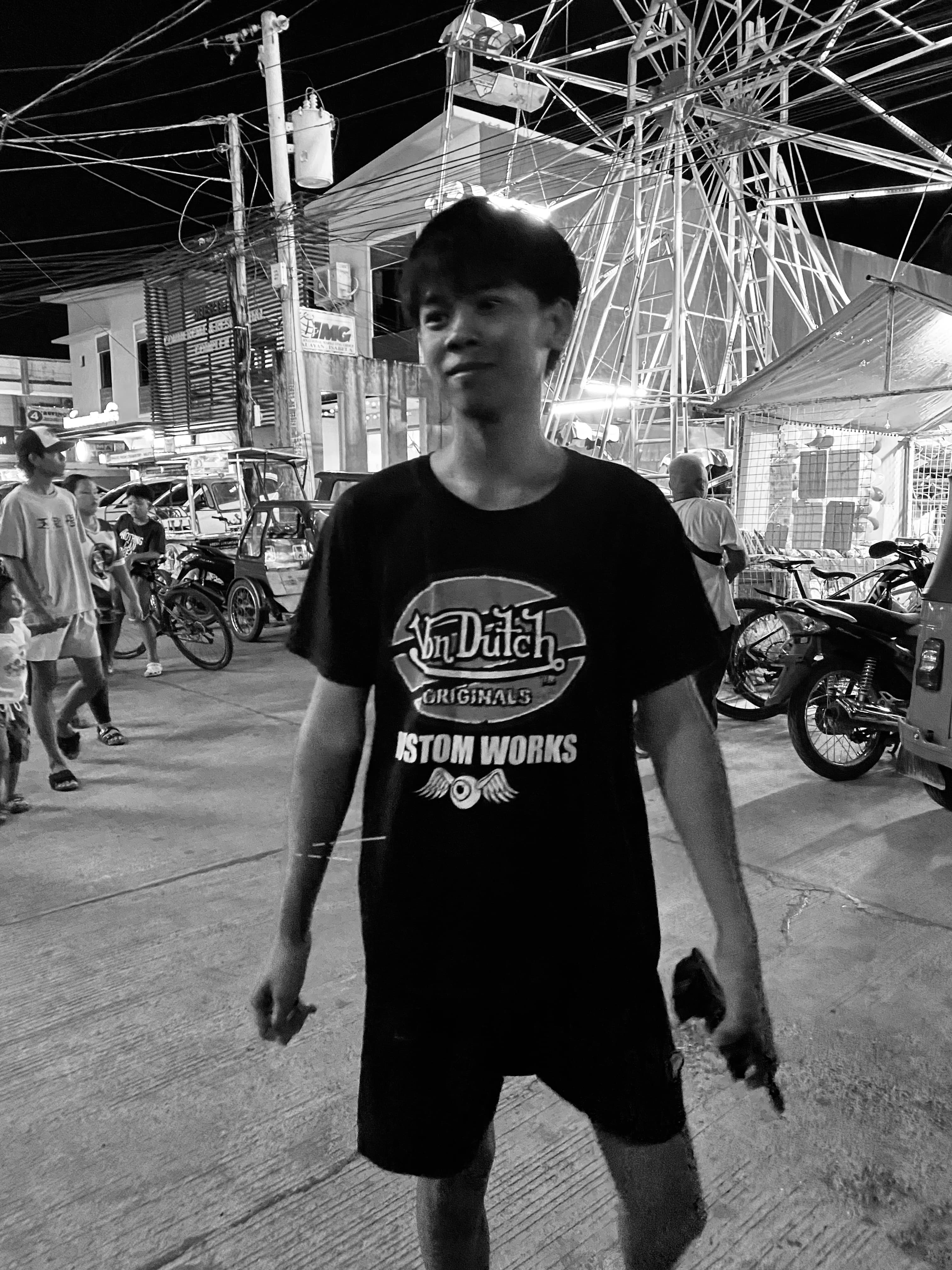 City event and celebration selfie