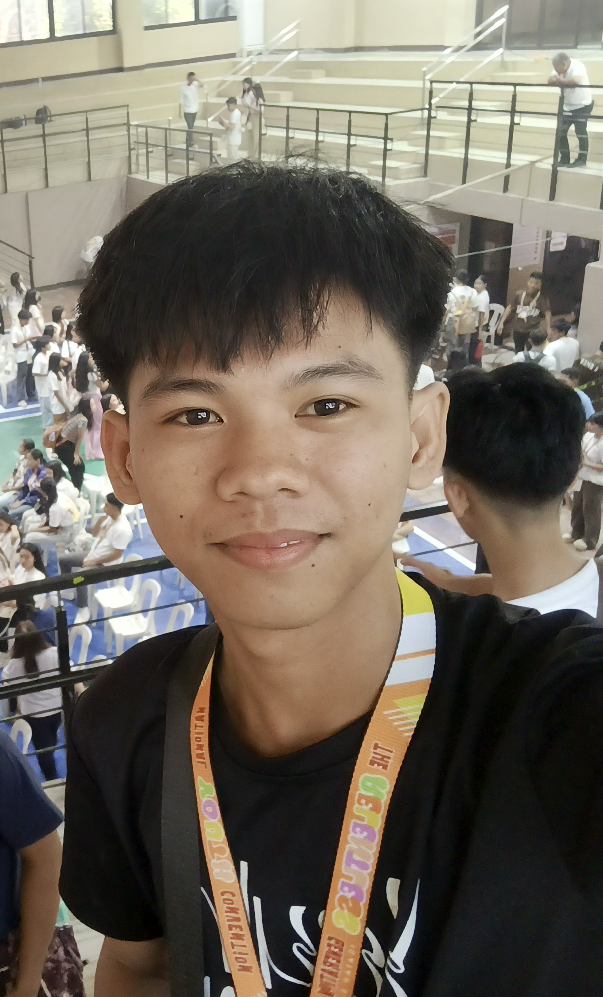 National youth camp group selfie